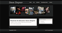 Desktop Screenshot of daveziegner.com
